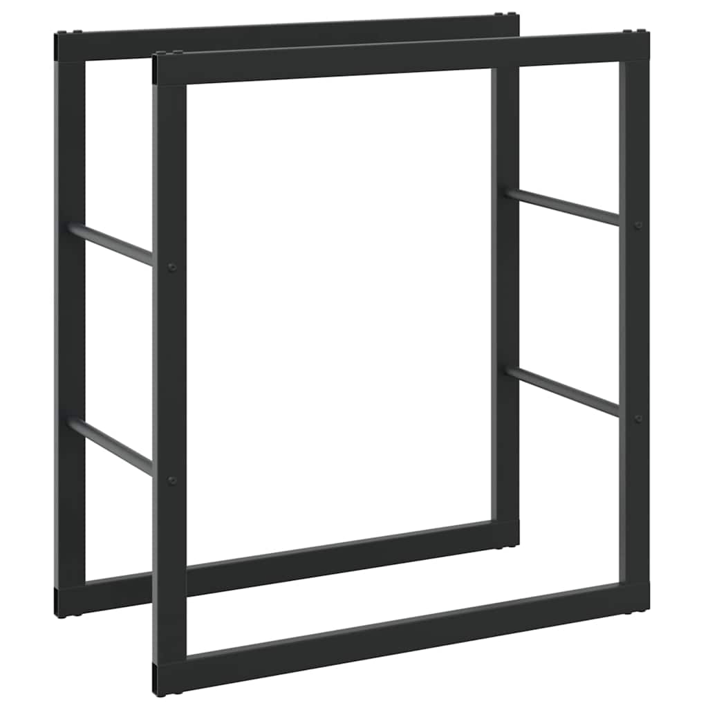 Vidaxx support à bois de chauffage 55x30x61 cm acier noir