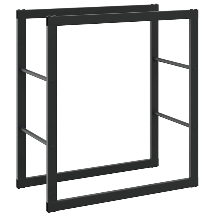Vidaxx support à bois de chauffage 55x30x61 cm acier noir