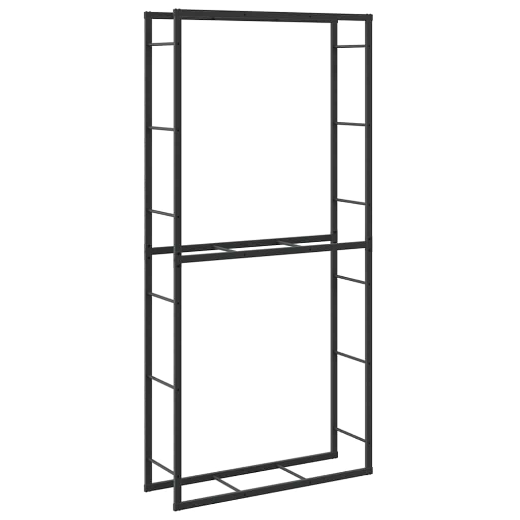 Fidaxl Foyer 100x30x209 cm en acier noir