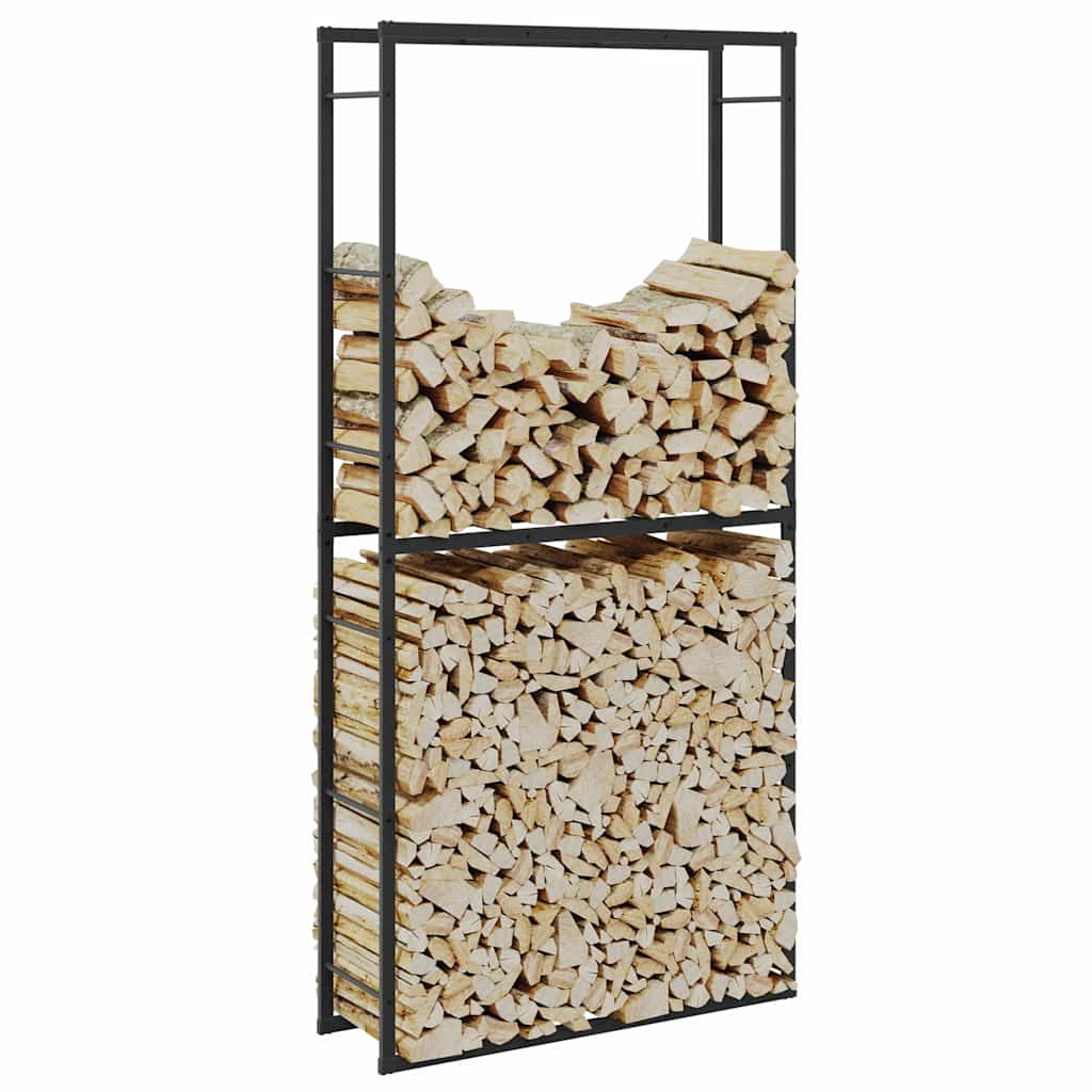 Fidaxl Foyer 100x30x209 cm en acier noir