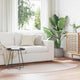 Vidaxl tapis ovale huarte sable 100 x 200 cm 100% polyester