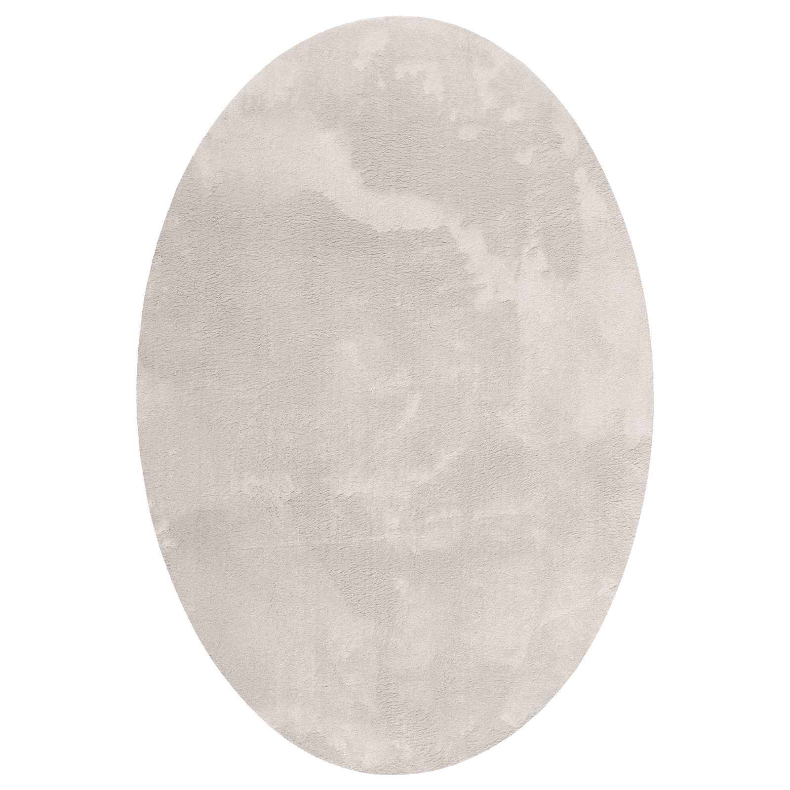 Vidaxl tapis ovale huarte sable 160 x 230 cm 100% polyester