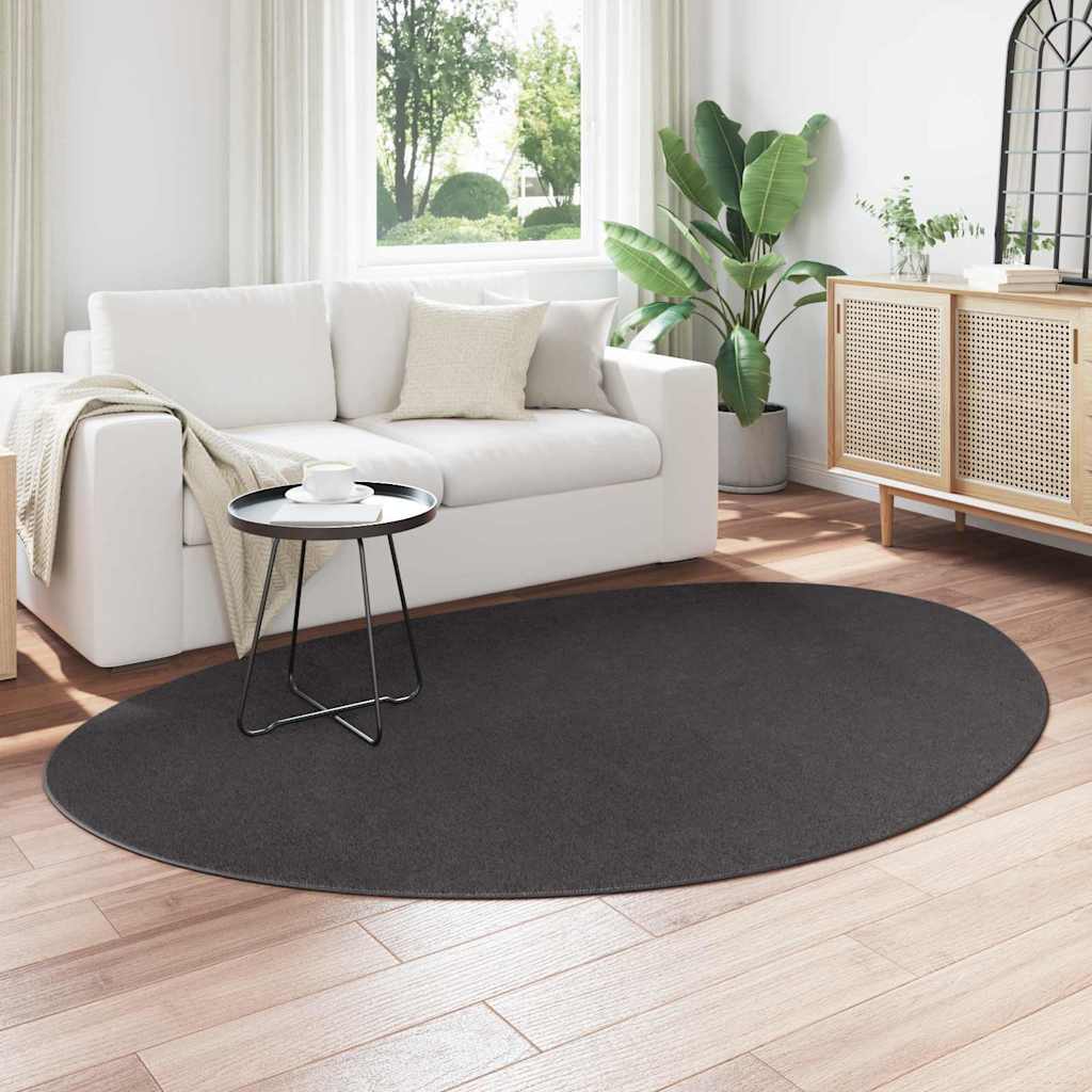 VidaXL tapis huarte anthracite 160 x 230 cm polyester