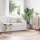 VidaXL tapis huarte beige 140 x 200 cm polyester