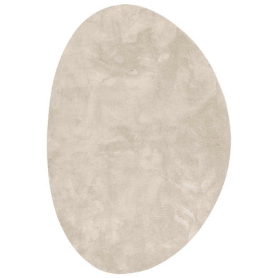 VidaXL tapis huarte beige 140 x 200 cm polyester