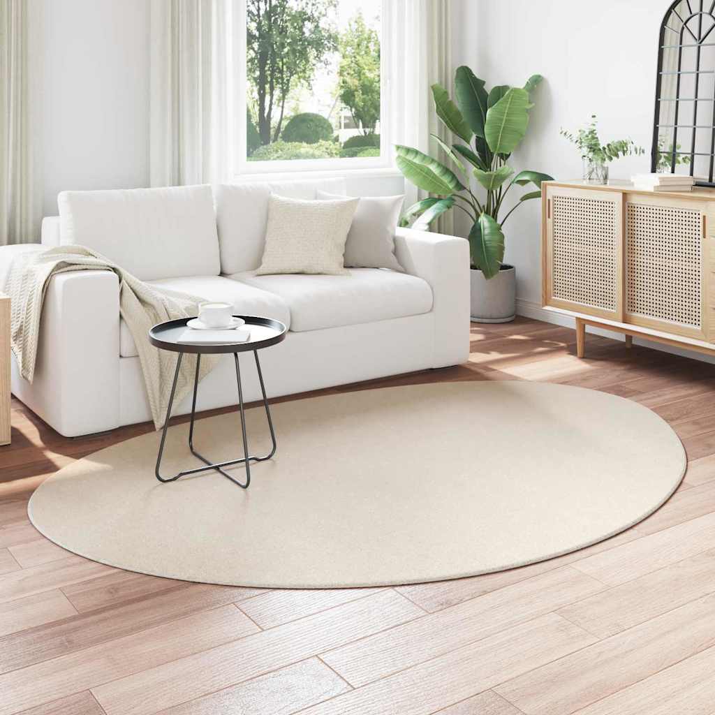 VidaXL tapis huarte beige 160 x 230 cm polyester