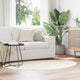 VidaXL tapis huarte crème 100 x 200 cm polyester