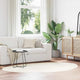 VidaXL tapis huarte crème 140 x 200 cm polyester