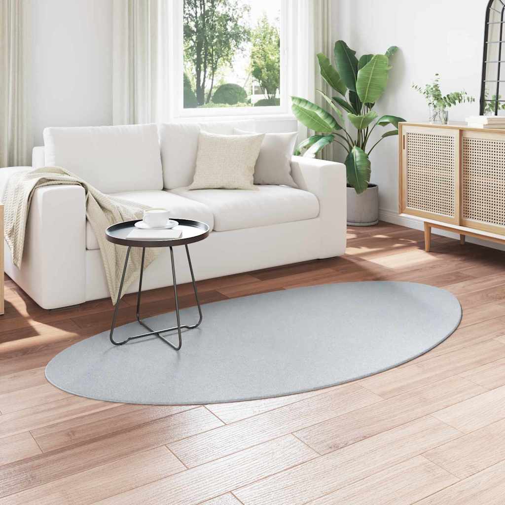 VidaXL tapis huarte gris 100 x 200 cm polyester