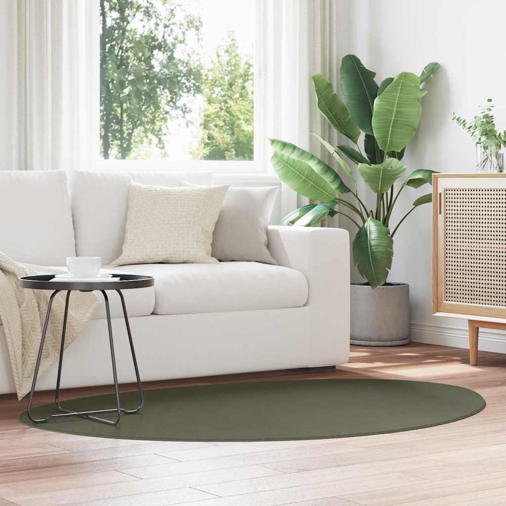 Vidaxx tapis huarte vert forêt 120 x 170 cm polyester