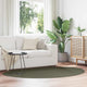 VidaXL tapis huarte vert forêt 140 x 200 cm polyester