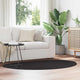 VidaXL tapis huarte noir 120 x 170 cm polyester