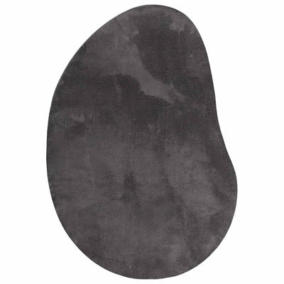 VidaXL tapis huarte anthracite 140 x 200 cm polyester