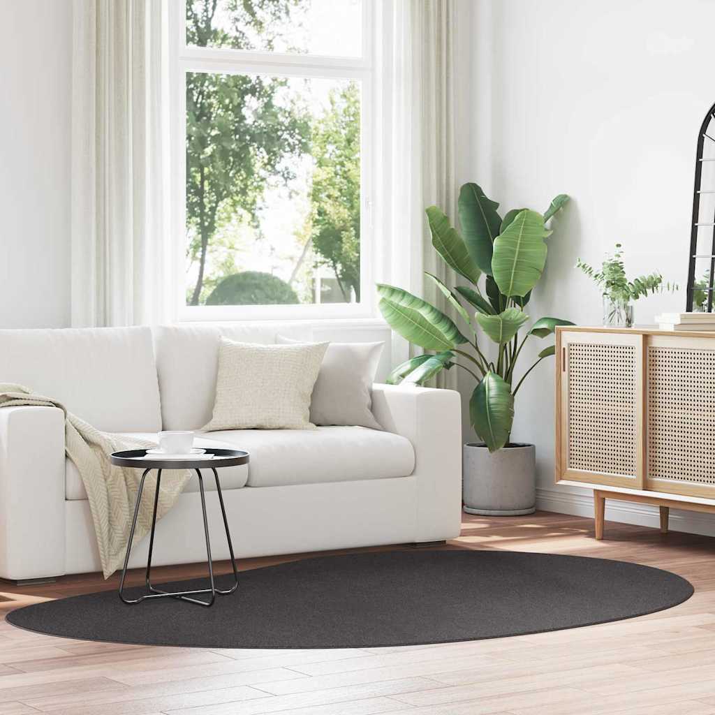 VidaXL tapis huarte anthracite 160 x 230 cm polyester