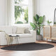 VidaXL tapis huarte anthracite 160 x 230 cm polyester