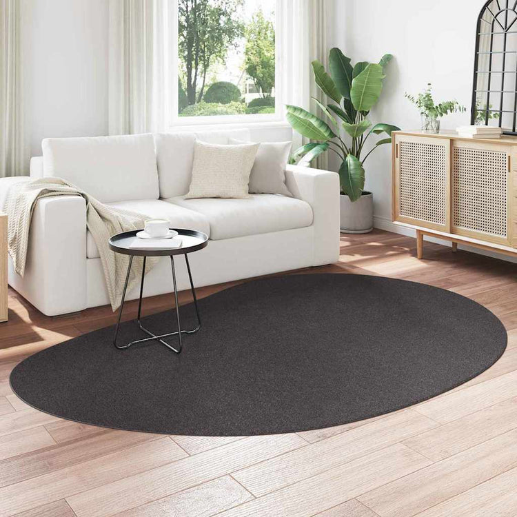 VidaXL tapis huarte anthracite 160 x 230 cm polyester