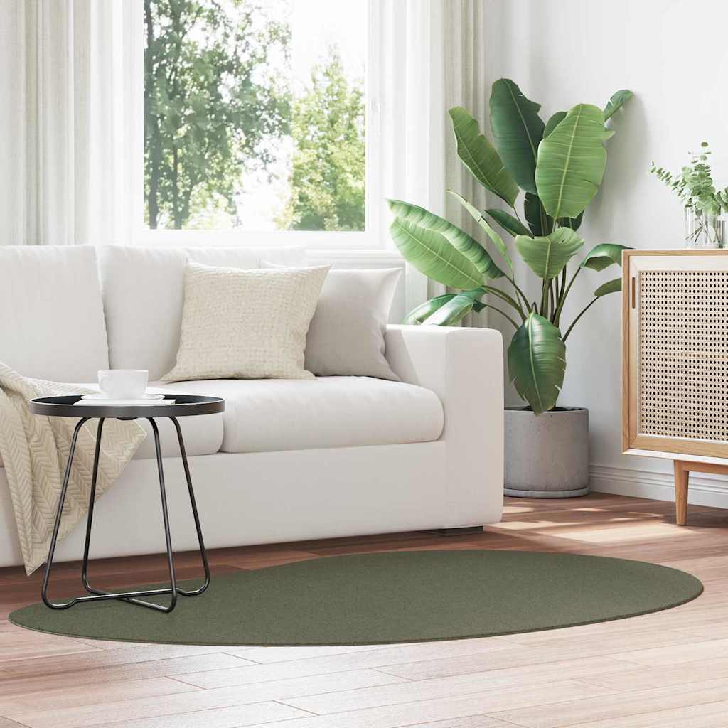 Vidaxx tapis huarte vert forêt 120 x 170 cm polyester