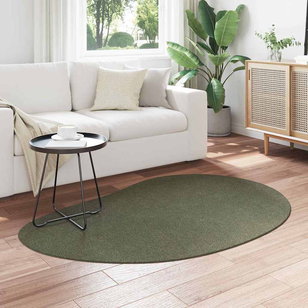 Vidaxx tapis huarte vert forêt 120 x 170 cm polyester