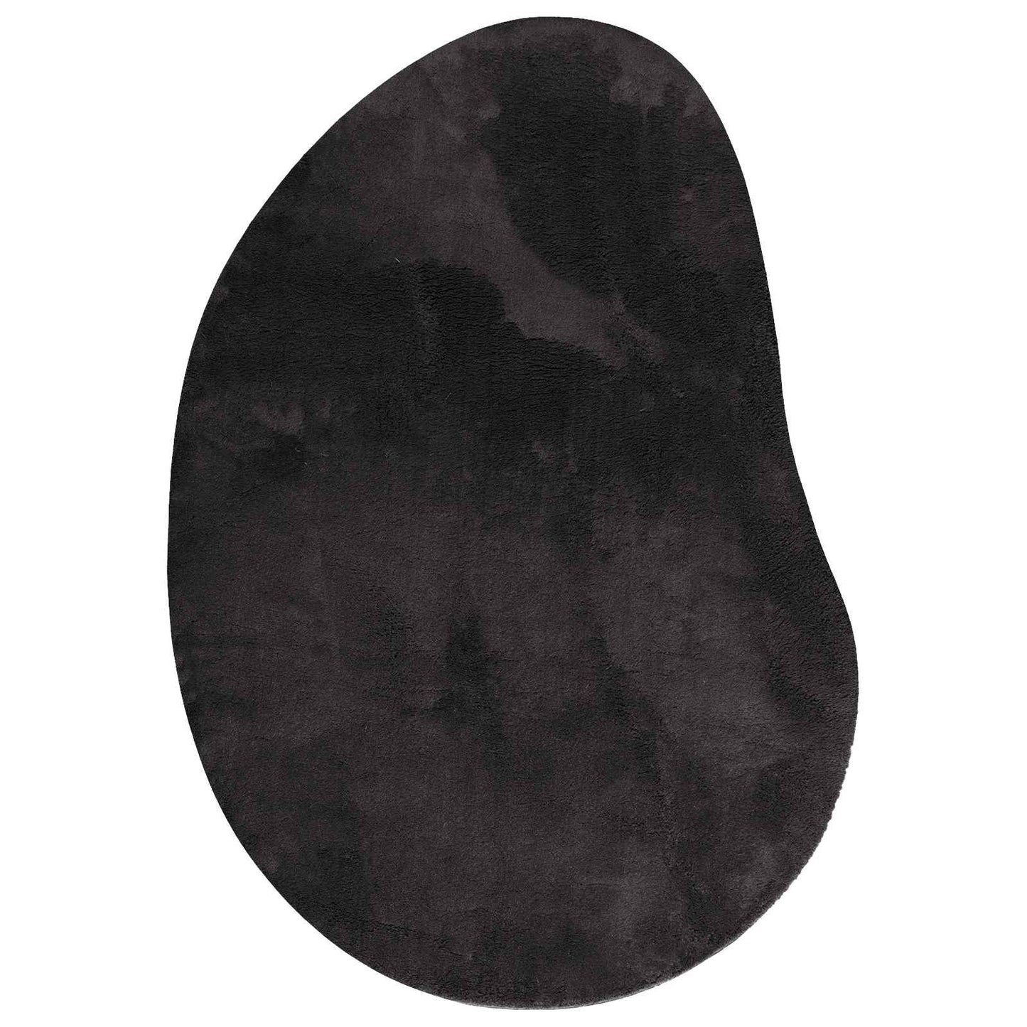 VidaXL tapis huarte noir 80 x 150 cm polyester