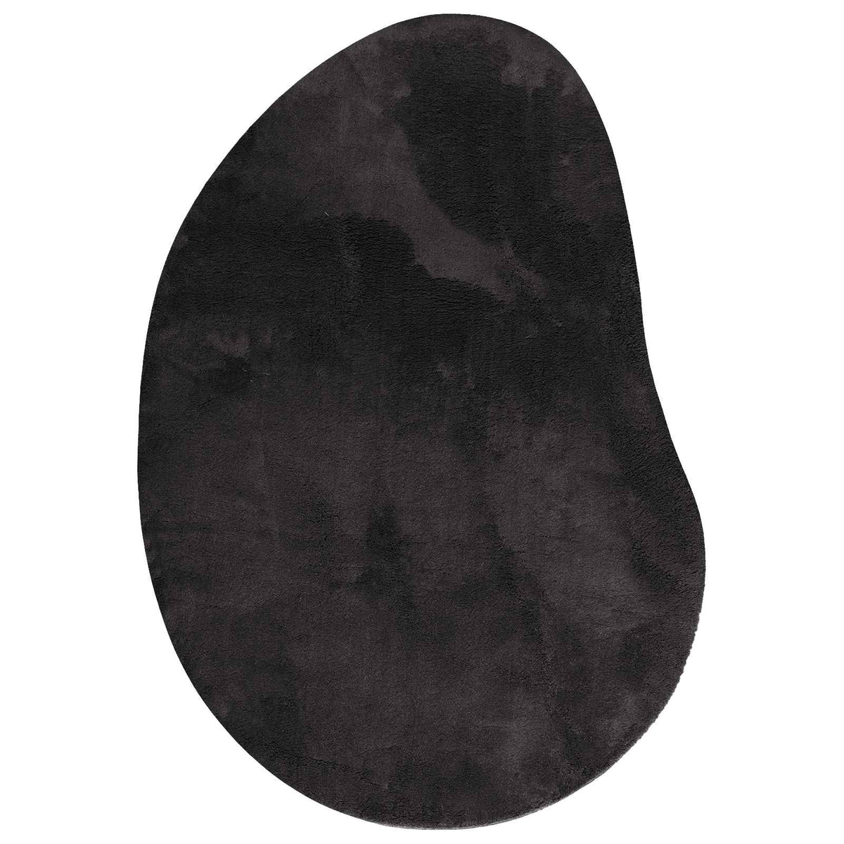 VidaXL tapis huarte noir 140 x 200 cm polyester