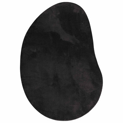 VidaXL tapis huarte noir 160 x 230 cm polyester