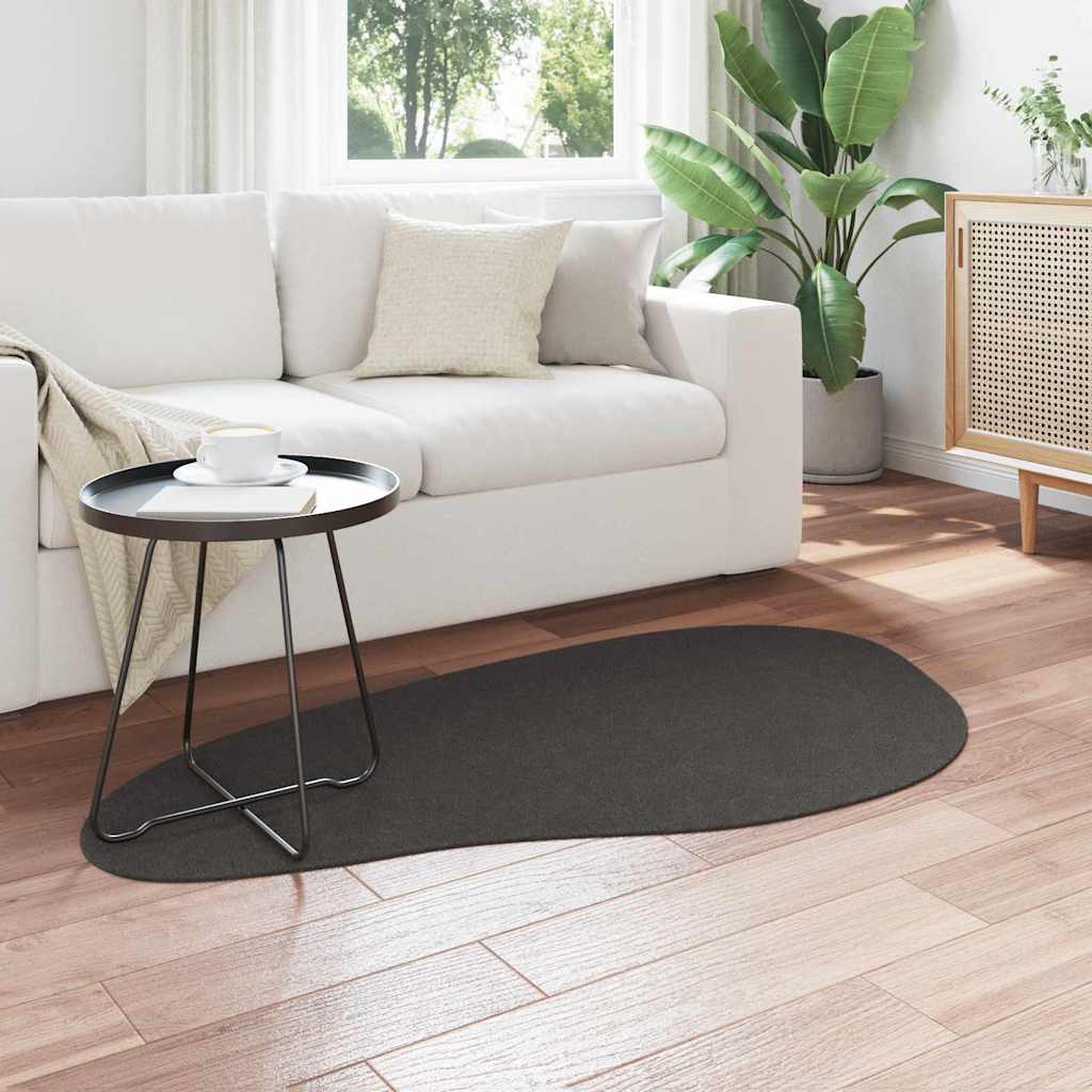 Vidaxl tapis huarte anthracite 80 x 150 cm polyester