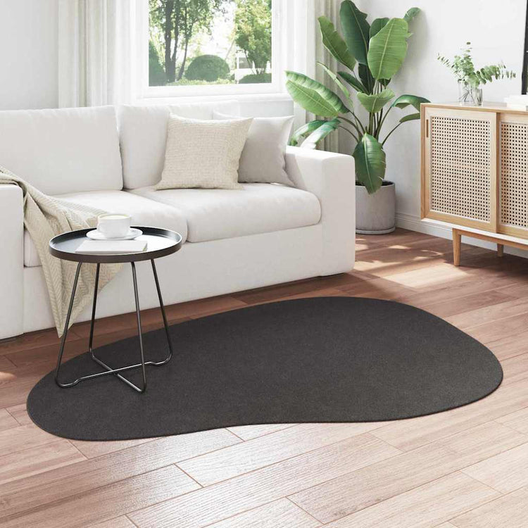 Vidaxl tapis huarte anthracite 120 x 170 cm polyester