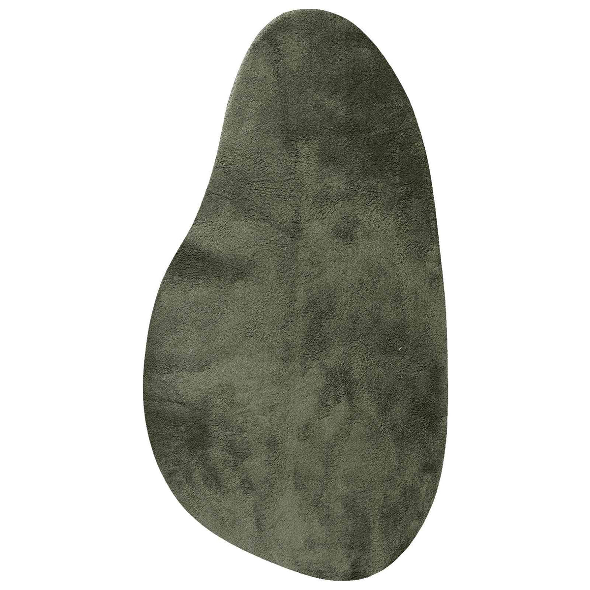 VidaXL tapis huarte vert forêt 80 x 150 cm polyester