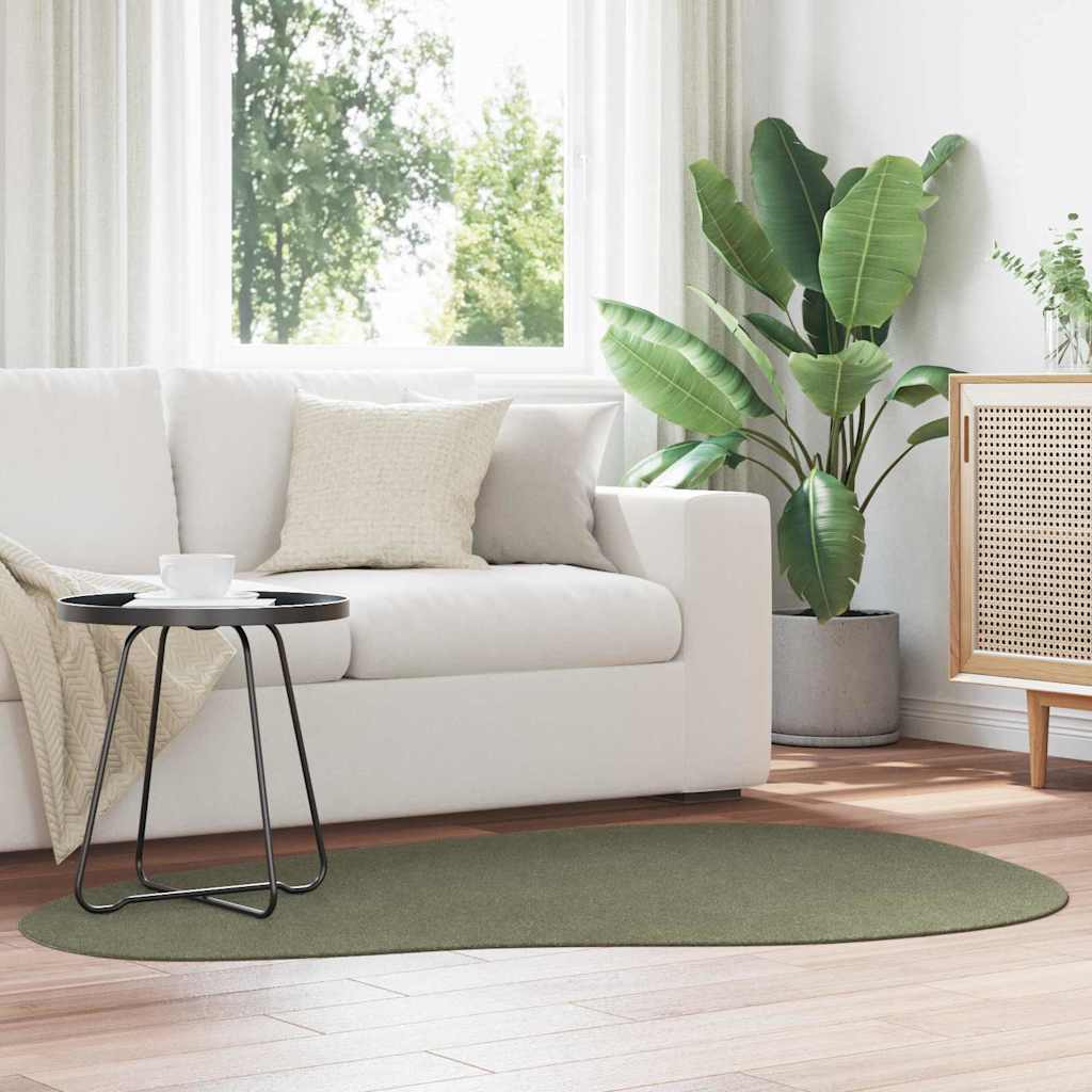 Vidaxx tapis huarte vert forêt 120 x 170 cm polyester