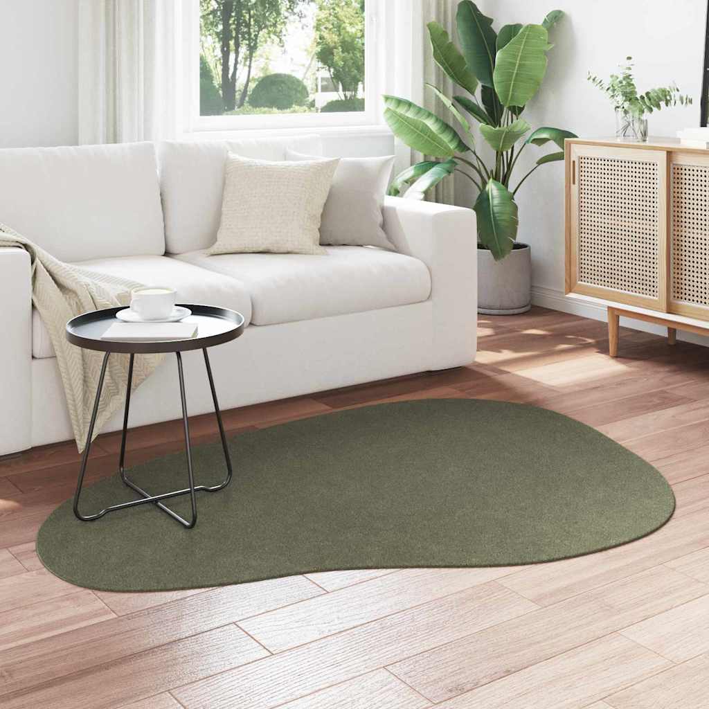 Vidaxx tapis huarte vert forêt 120 x 170 cm polyester