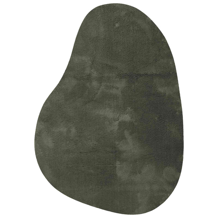 VidaXL tapis huarte vert forêt 160 x 230 cm polyester