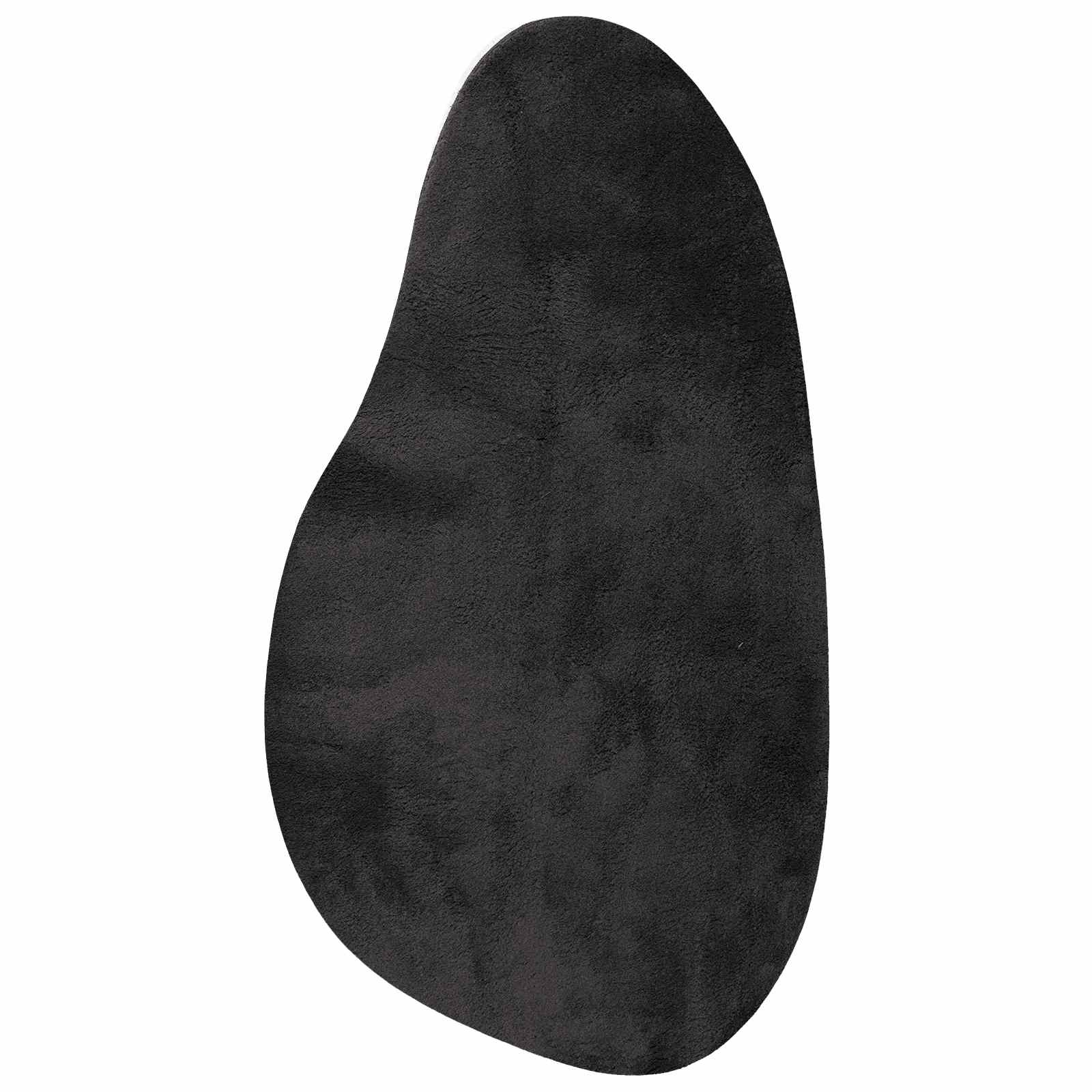 VidaXL tapis huarte noir 100 x 200 cm polyester