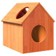 Vidaxl kattenhuis 41x50x50 cm en pin massif brun