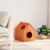Vidaxl kattenhuis 41x50x50 cm en pin massif brun