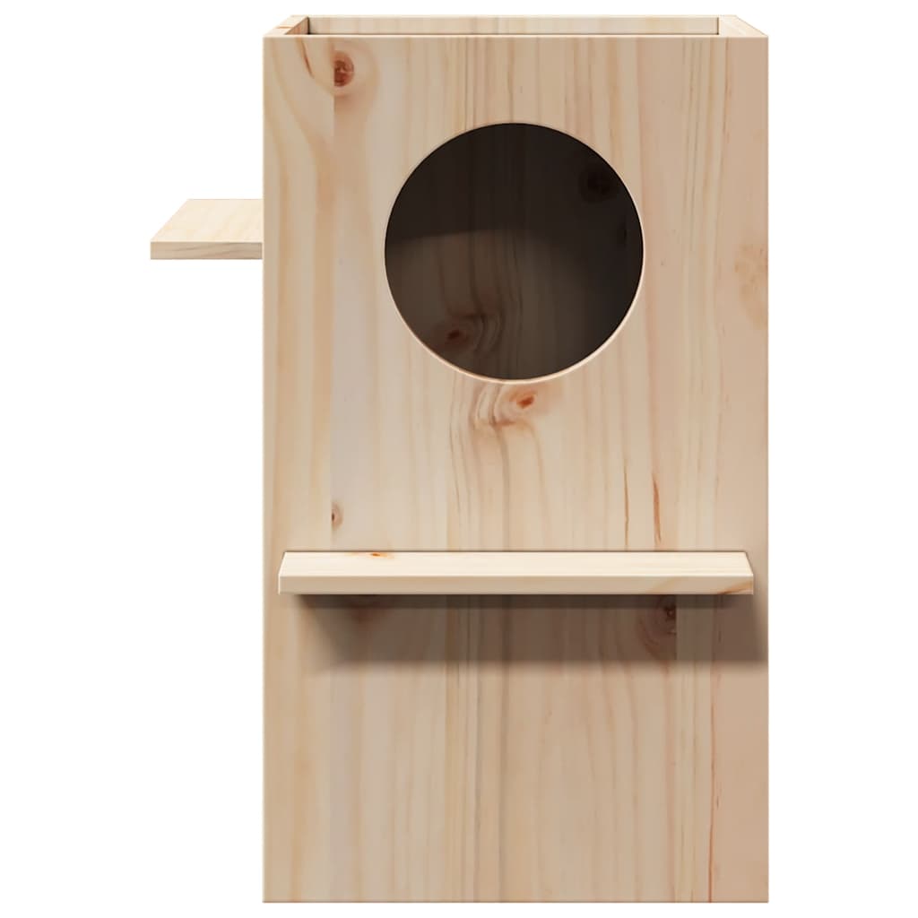 Vidaxl kattenhuis 43x43x60 cm Pine solide