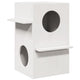 Vidaxl Kattenhuis 43x43x60 cm Pine solide blanc