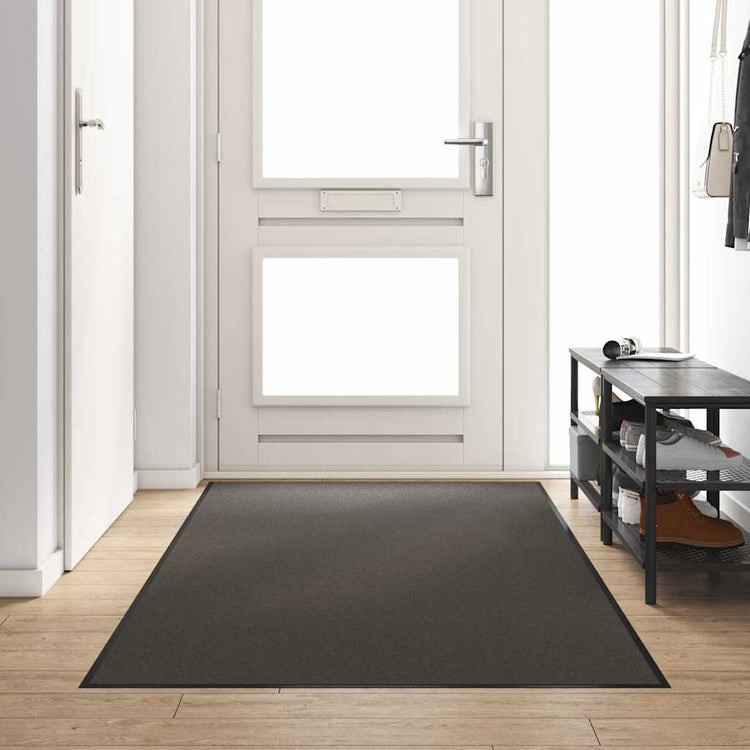 Vidaxl paillasson différent anthracite et noir 120 x 250 cm polyamide et PVC