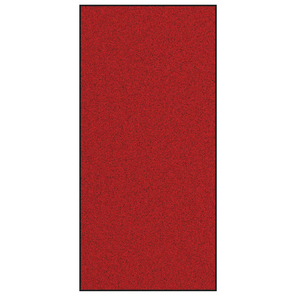 Vidaxx paillasson rouge et noir 120 x 250 cm 100% polyamide