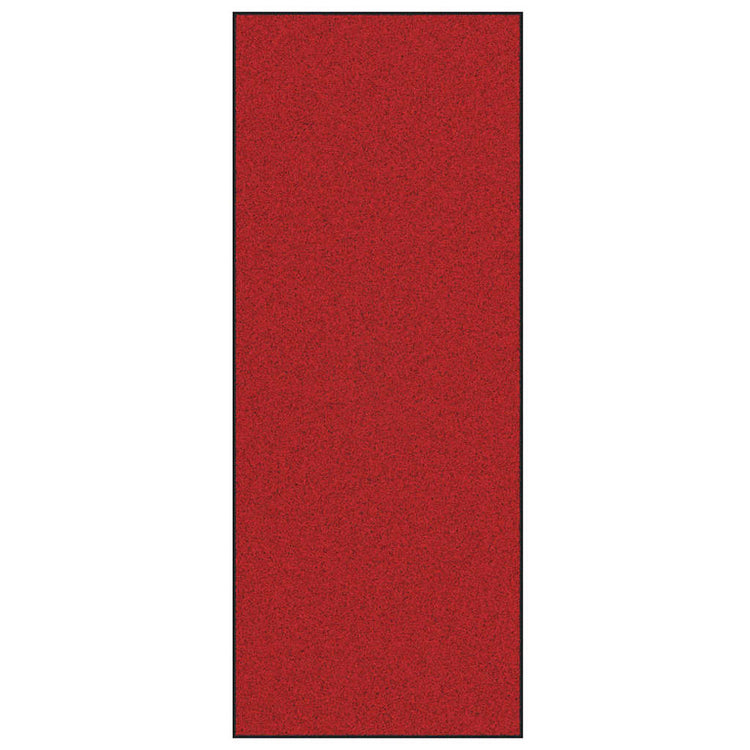 Vidaxx paillasson différent rouge et noir 120 x 300 cm polyamide et PVC