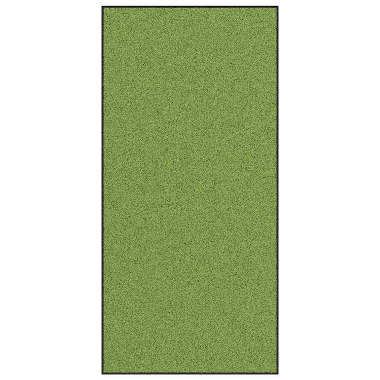 Vidaxx paillasson autrement vert et noir 120 x 250 cm polyamide et PVC