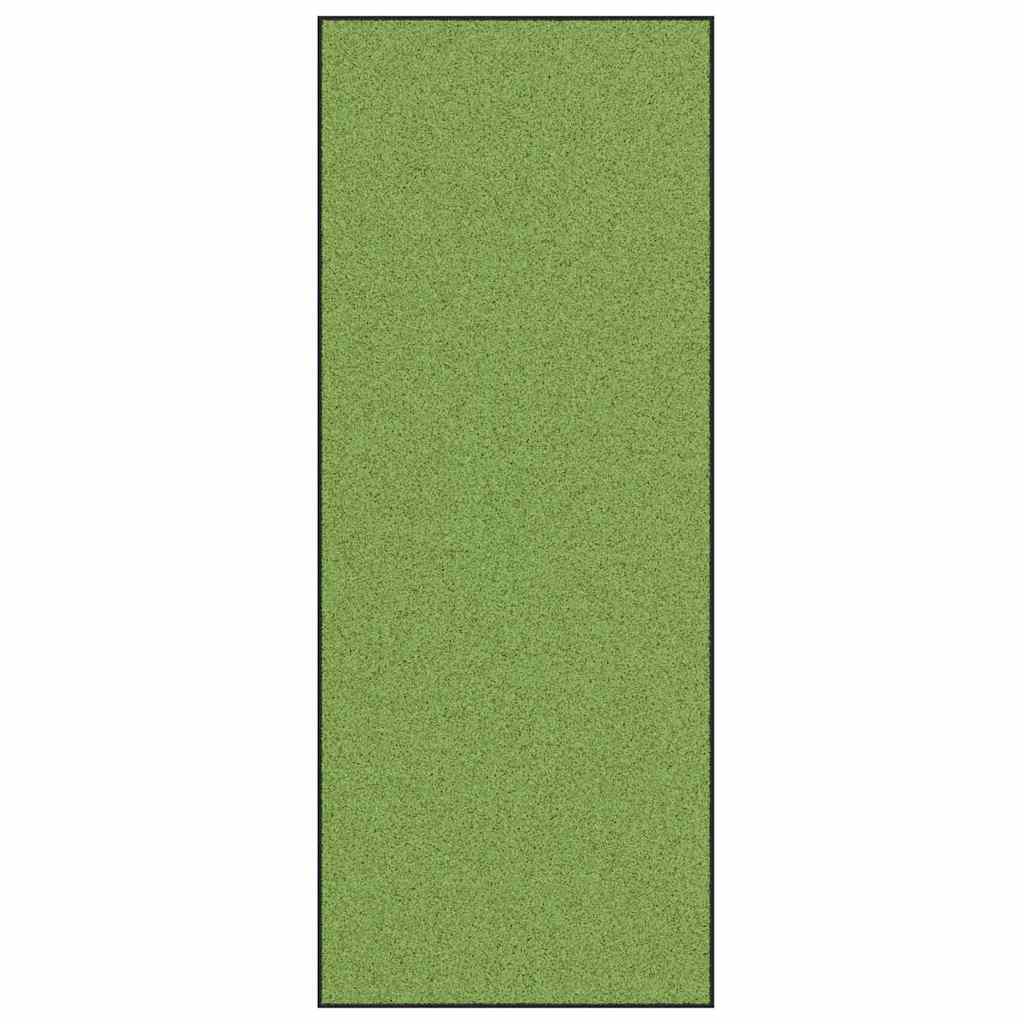 Vidaxx paillasson autrement vert et noir 120 x 300 cm polyamide et PVC