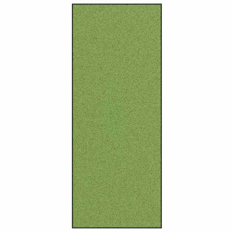 Vidaxx paillasson autrement vert et noir 120 x 300 cm polyamide et PVC