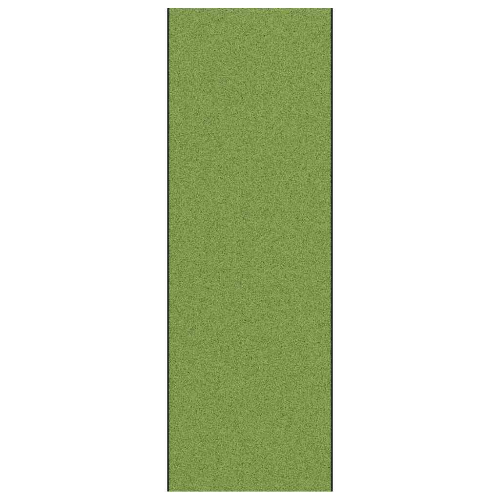Vidaxx paillasson autrement vert et noir 120 x 350 cm polyamide et PVC