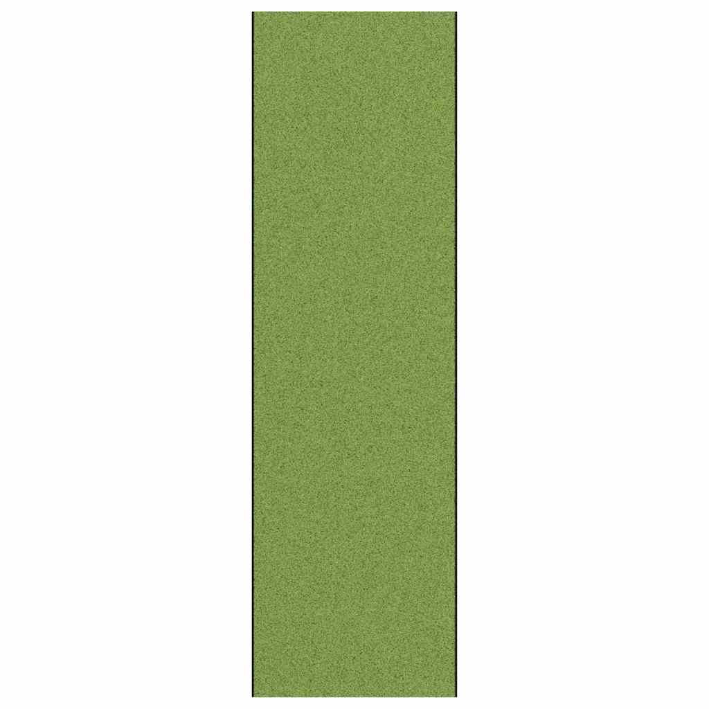 Vidaxx paillasson autrement vert et noir 120 x 400 cm polyamide et PVC