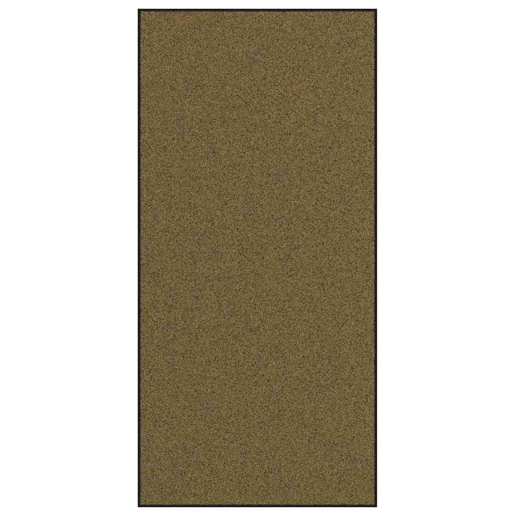 Vidaxx paillasson autrement marron et noir 120 x 250 cm polyamide et PVC