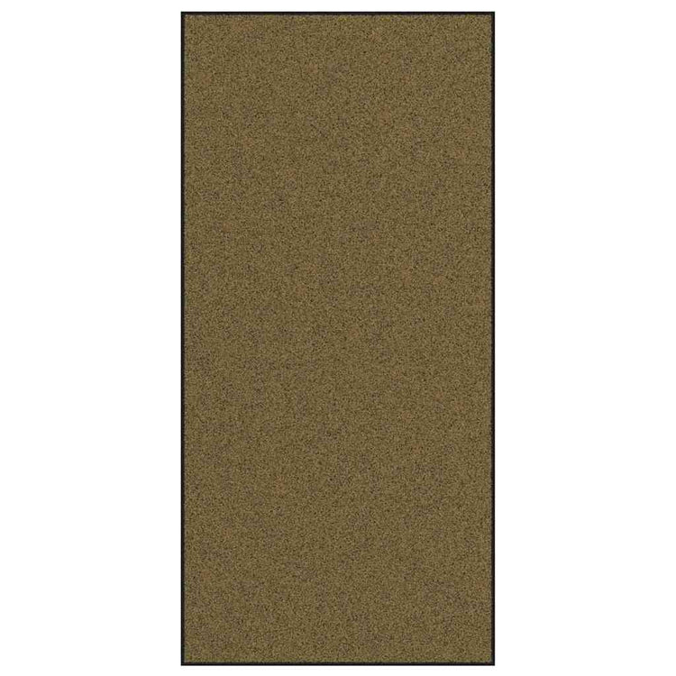 Vidaxx paillasson autrement marron et noir 120 x 250 cm polyamide et PVC