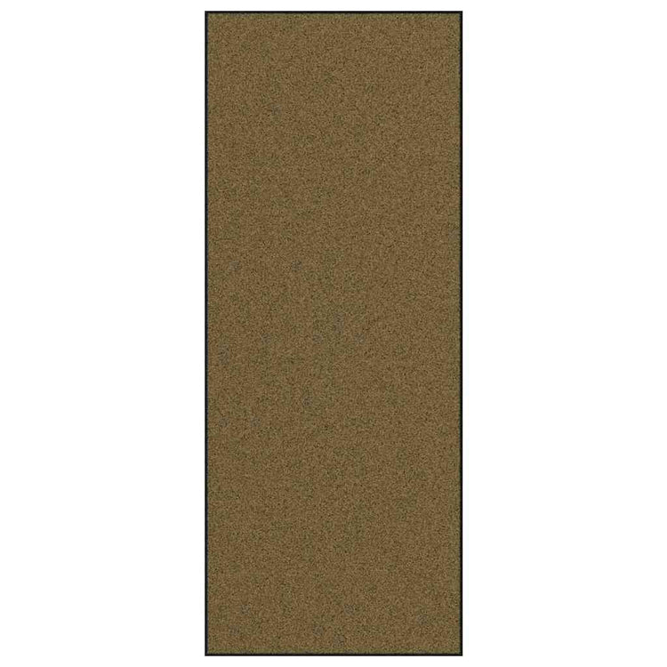 Vidaxx paillasson autrement marron et noir 120 x 300 cm polyamide et PVC