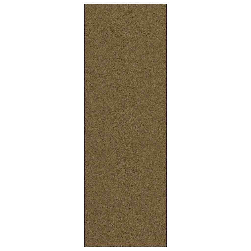 Vidaxx paillasson autrement marron et noir 120 x 350 cm polyamide et PVC