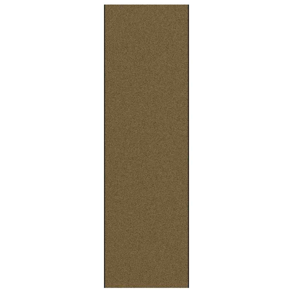 Vidaxl paillasson autrement marron et noir 120 x 400 cm polyamide et PVC