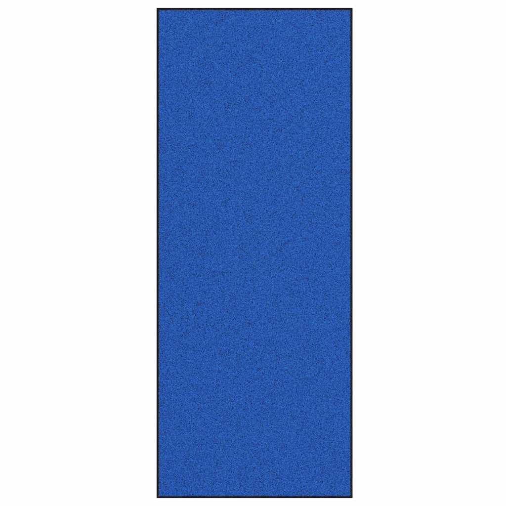 Vidaxx paillasson autrement bleu et noir 120 x 300 cm polyamide et PVC